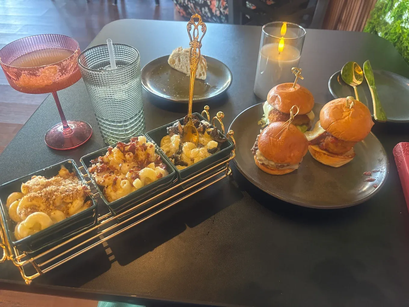 Martini flight and sliders